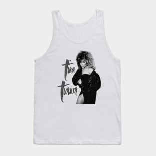 Tina Turner Queen Of Rock & Roll Tank Top